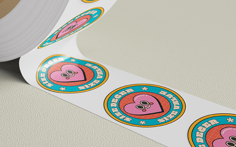 Sticker Baskı Hizmeti