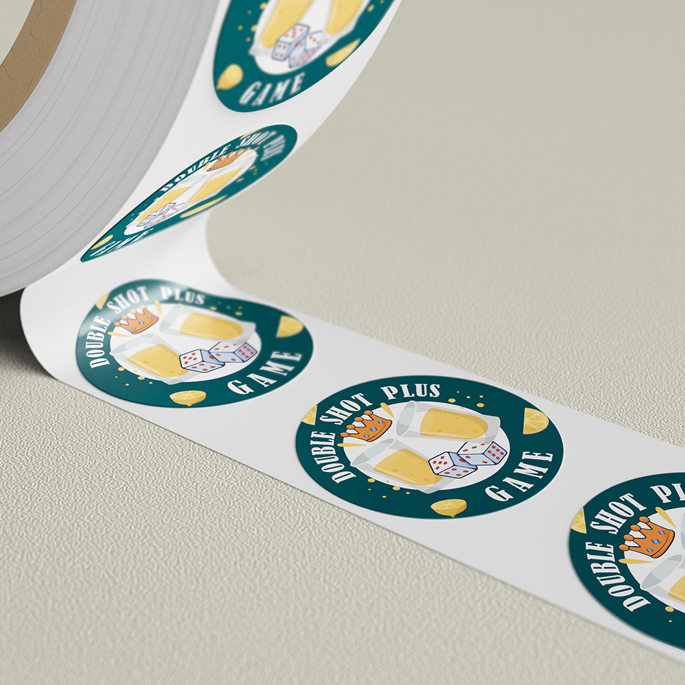 LOGO STICKER TASARIM VE BASKISI